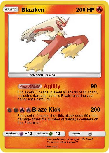 Pokemon Blaziken