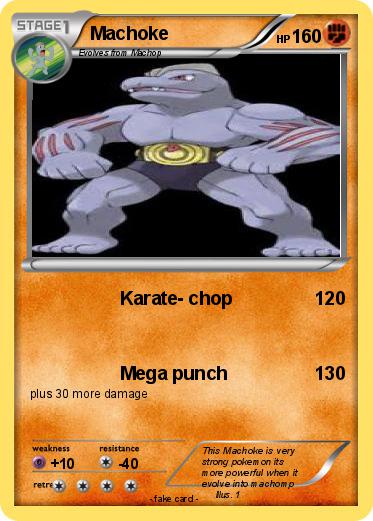 Pokemon Machoke