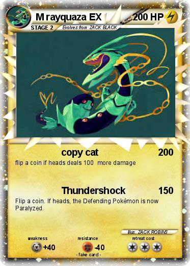 Pokemon M rayquaza EX