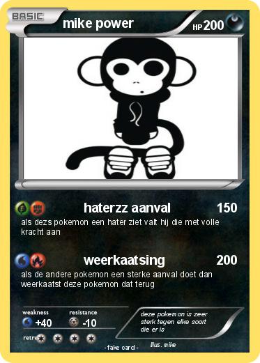 Pokemon mike power