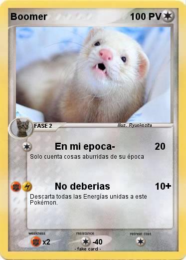 Pokemon Boomer