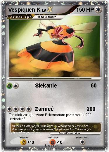 Pokemon Vespiquen K