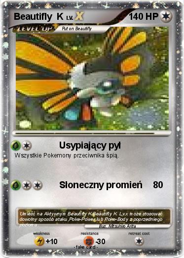 Pokemon Beautifly  K