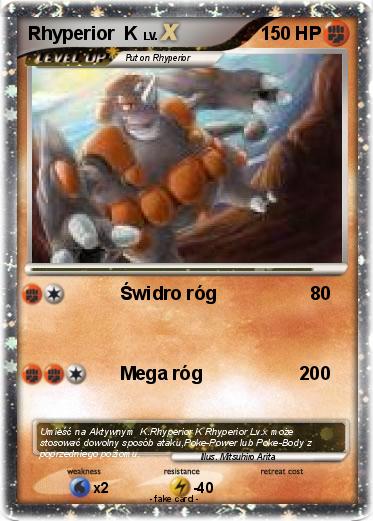 Pokemon Rhyperior  K