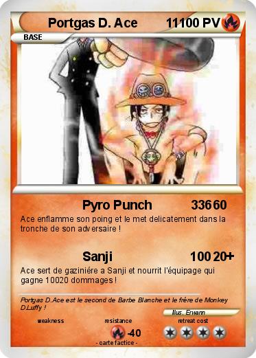 Pokemon Portgas D. Ace        11