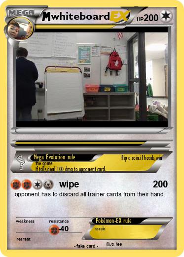 Pokemon whiteboard