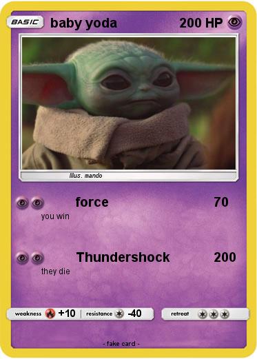 Pokemon baby yoda