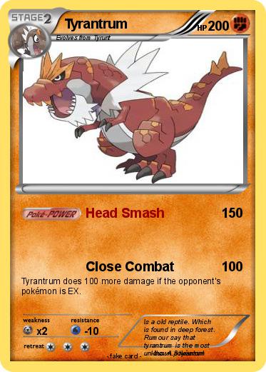 Pokemon Tyrantrum