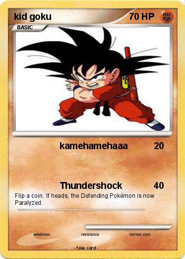 Pokemon kid goku