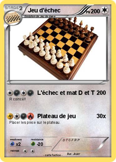 Pokemon Jeu d'échec