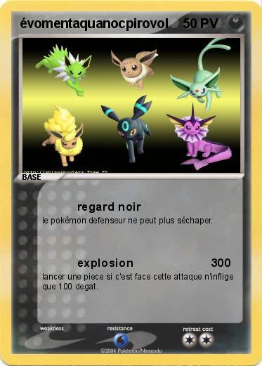 Pokemon évomentaquanocpirovol