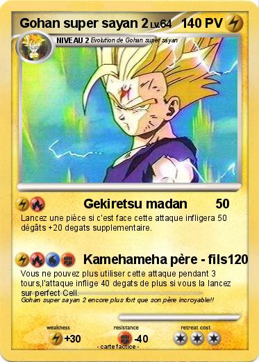 Pokemon Gohan super sayan 2