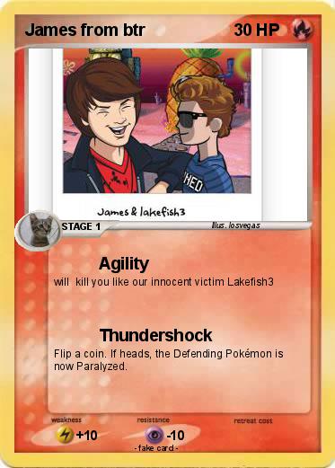 Pokemon James from btr