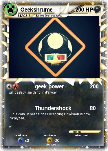 Pokemon Geekshrume