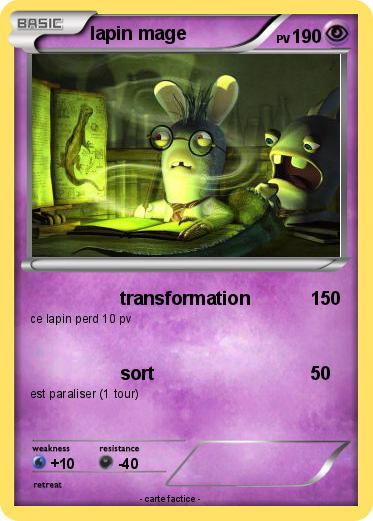 Pokemon lapin mage
