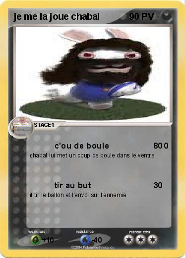 Pokemon je me la joue chabal