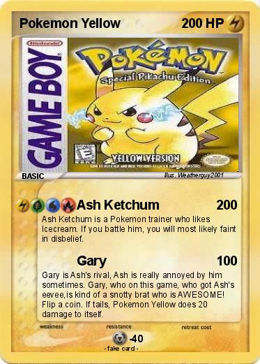 Pokemon Pokemon Yellow