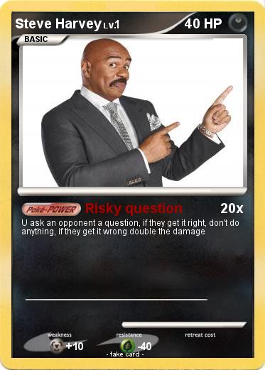 Pokemon Steve Harvey