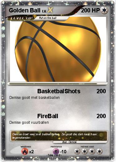 Pokemon Golden Ball