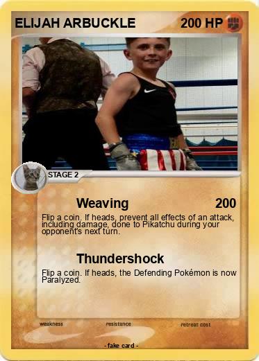 Pokemon ELIJAH ARBUCKLE