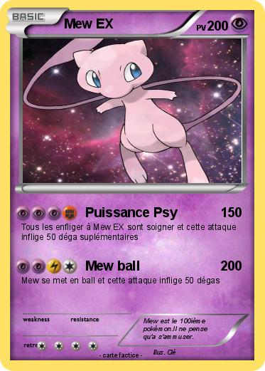 Pokemon Mew EX