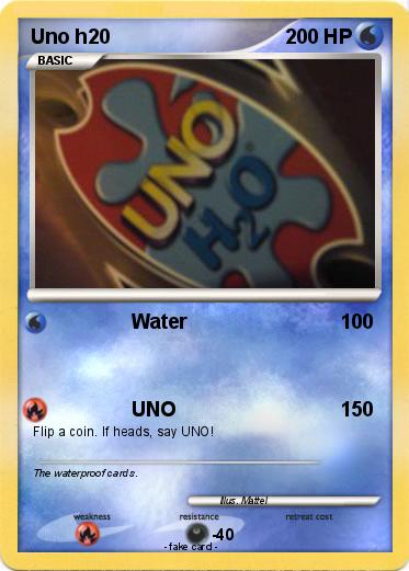 Pokemon Uno h20