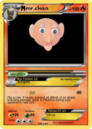 Pokemon mr.clean