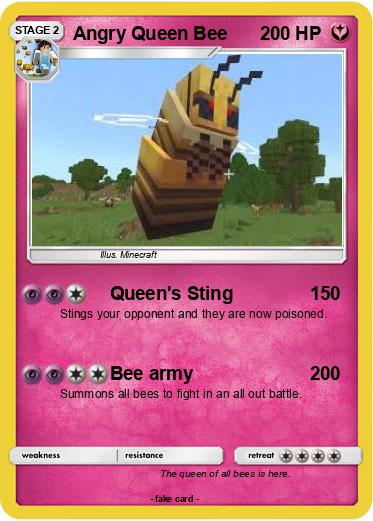 Pokemon Angry Queen Bee