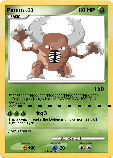 Pokemon Pinsir
