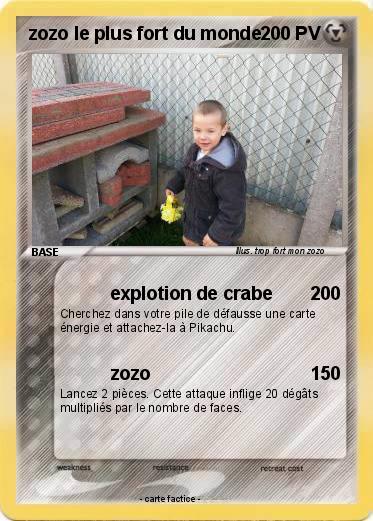 Pokemon zozo le plus fort du monde