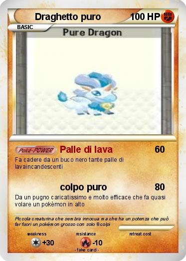 Pokemon Draghetto puro