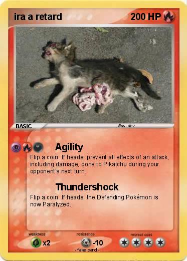 Pokemon ira a retard