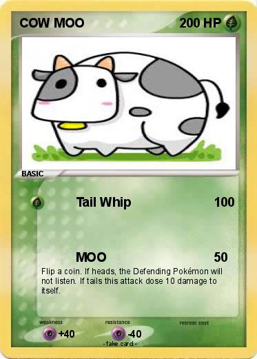 Pokemon COW MOO