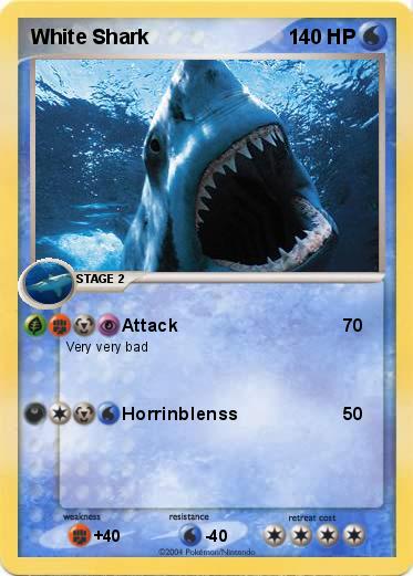 Pokemon White Shark