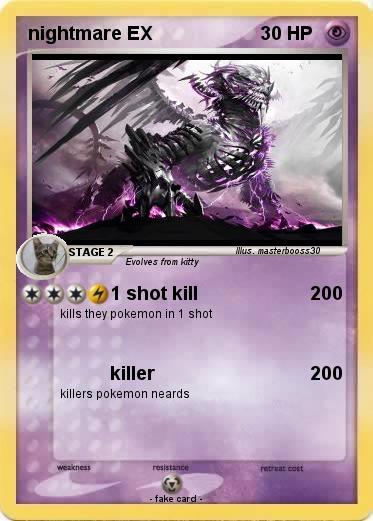 Pokemon nightmare EX