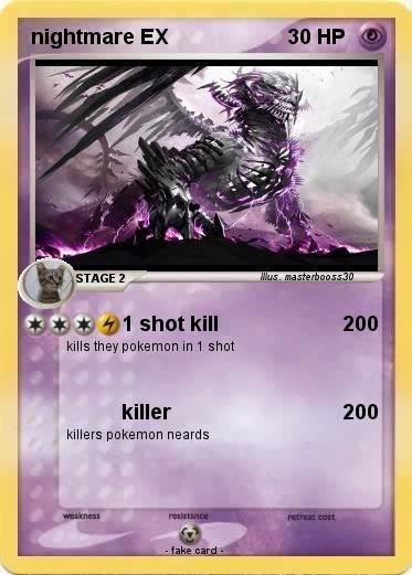 Pokemon nightmare EX