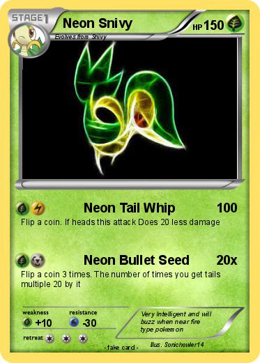 Pokemon Neon Snivy