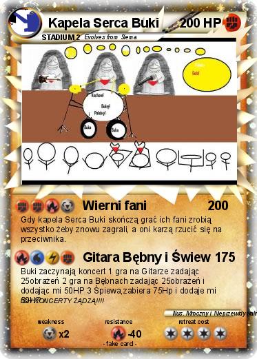 Pokemon Kapela Serca Buki