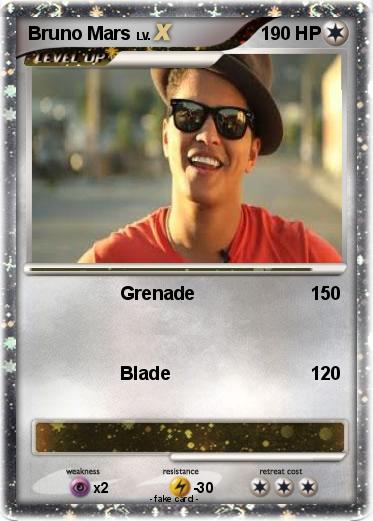 Pokemon Bruno Mars