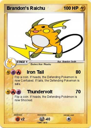 Pokemon Brandon's Raichu