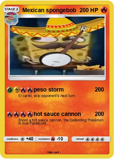 Pokemon Mexican spongebob