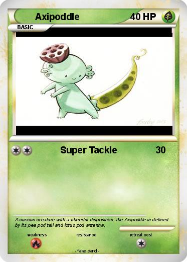 Pokemon Axipoddle