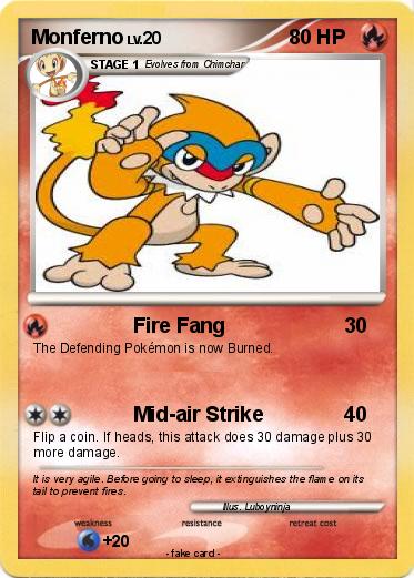 Pokemon Monferno