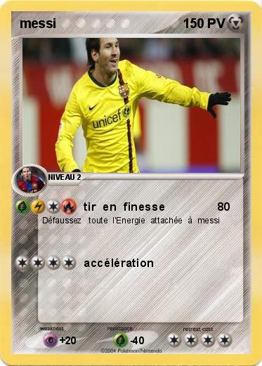 Pokemon messi