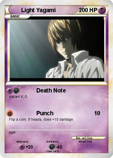 Pokemon Light Yagami