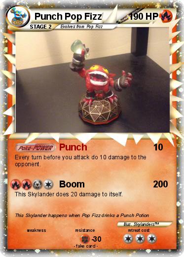 Pokemon Punch Pop Fizz