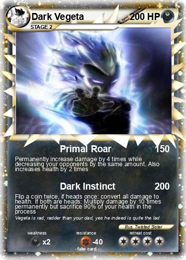 Pokemon Dark Vegeta
