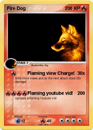 Pokemon Fire Dog