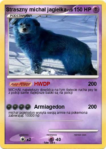 Pokemon Straszny michał jagiełka