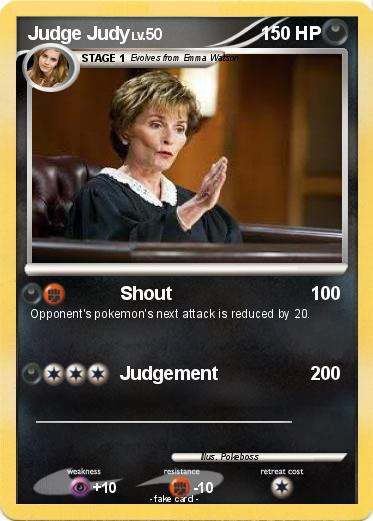 Pokemon Judge Judy